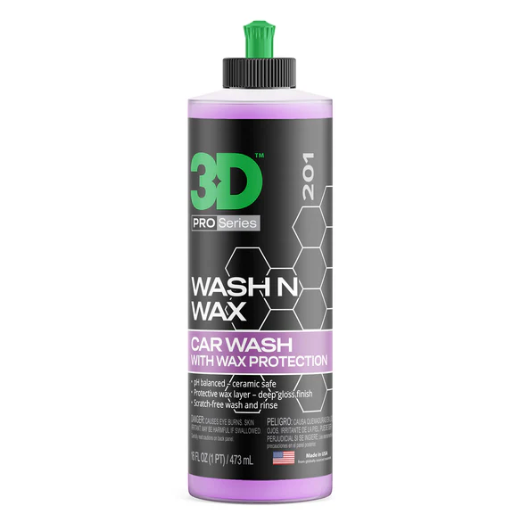 3D Wash & Wax Soap
