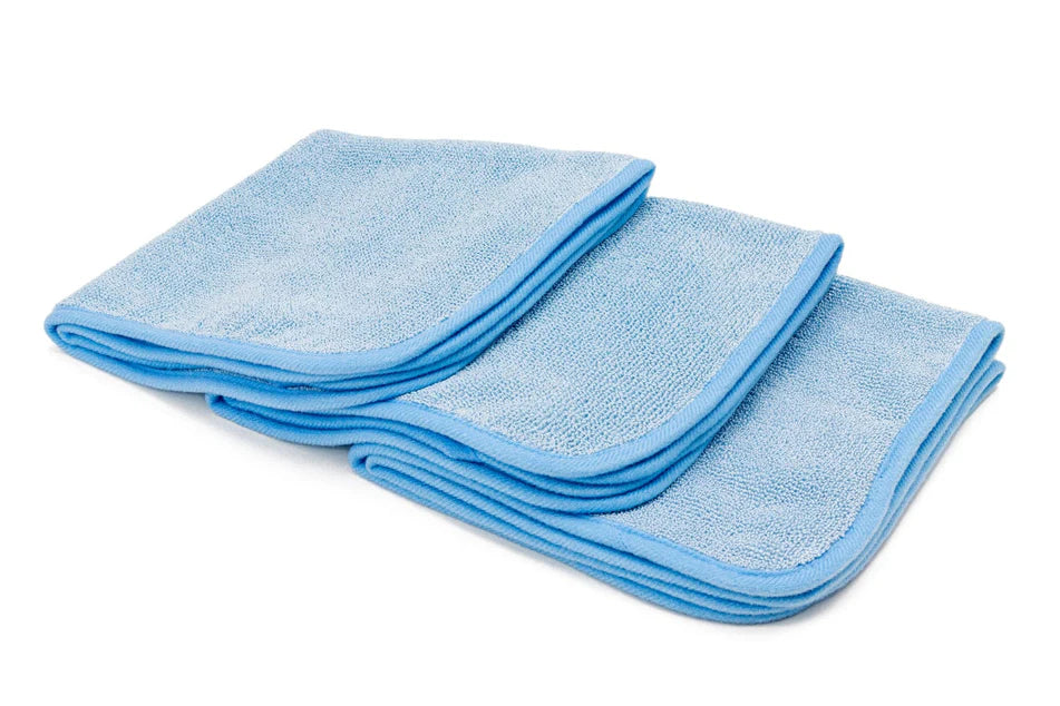 Microfiber Detailing & Glass Towels (16 in. x 16 in. 600 gsm) 3 pack