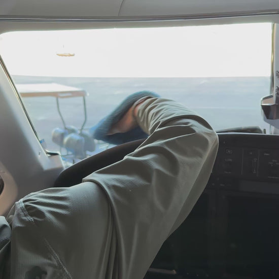 airplane windshield cleaner towel